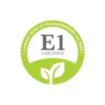 E1 low formaldehyde emission standard badge